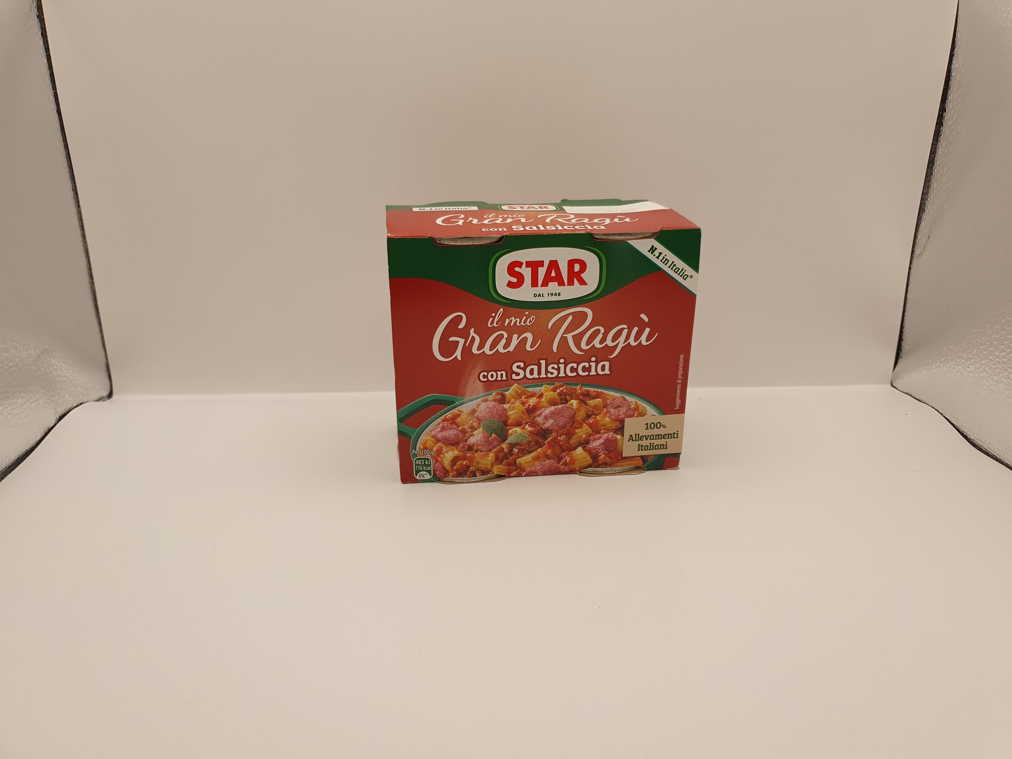 Ragu' salsiccia 2x180g