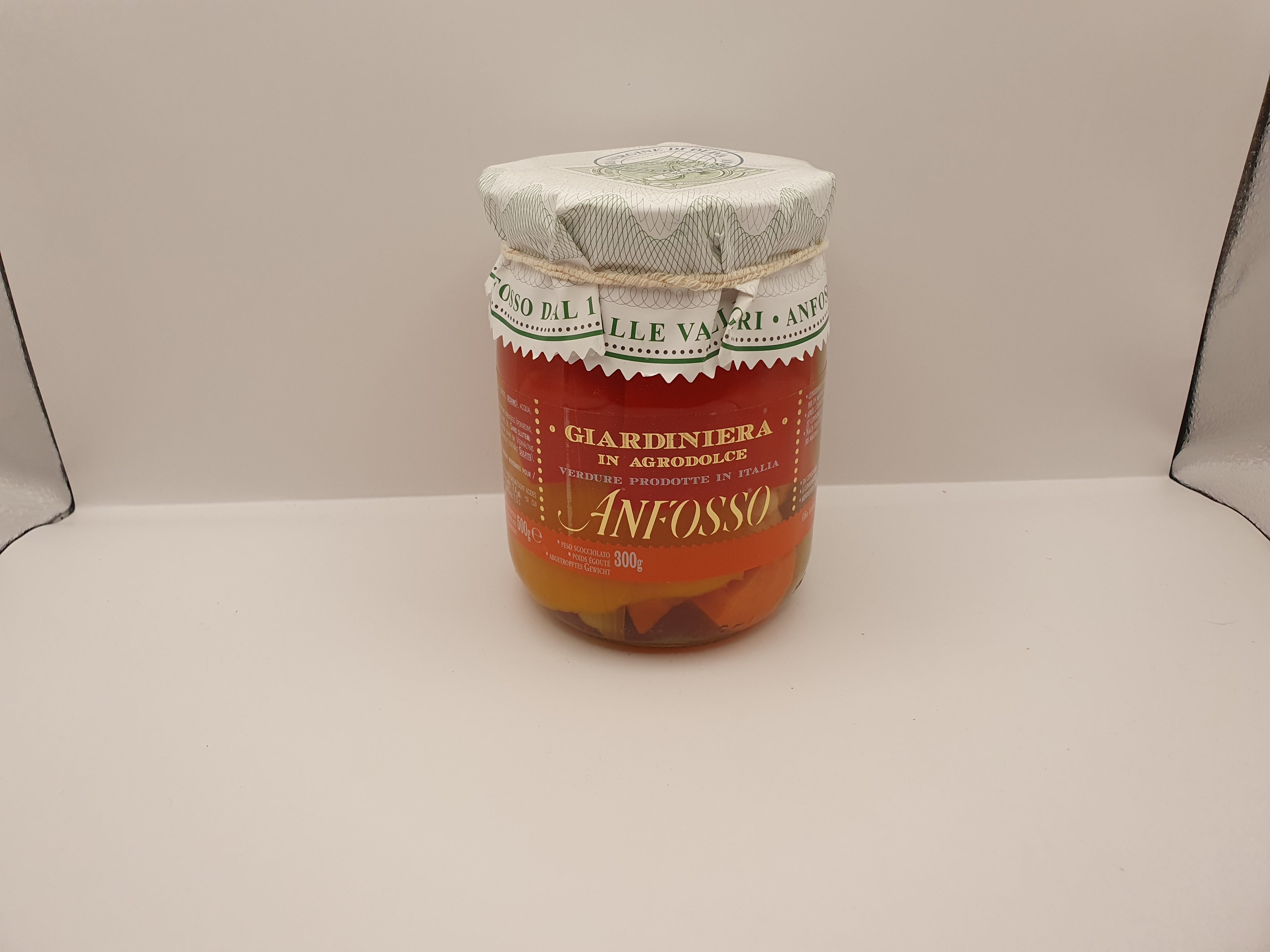Giardiniera in Agrodolce 300g glas