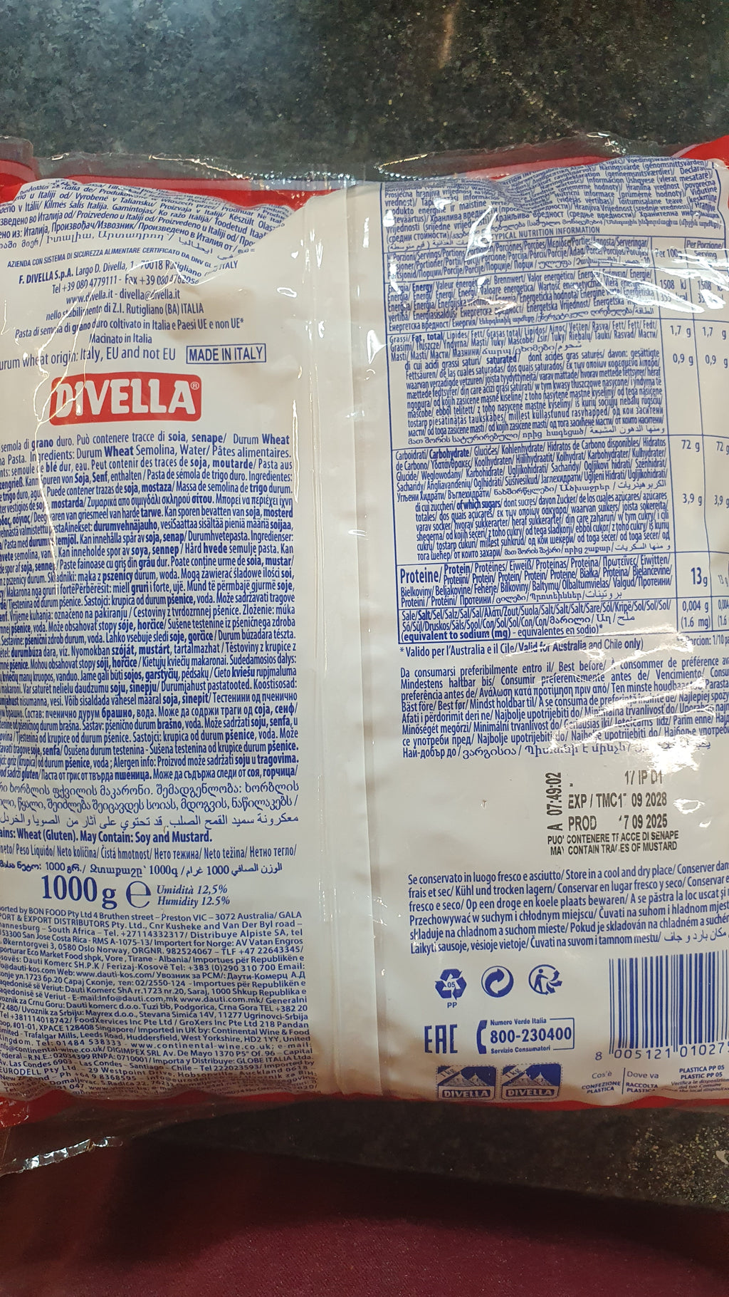 Penne ziti rigate 1kg
